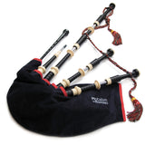 McCallum Highland Bagpipe - AB3 Deluxe - Engraved Slides