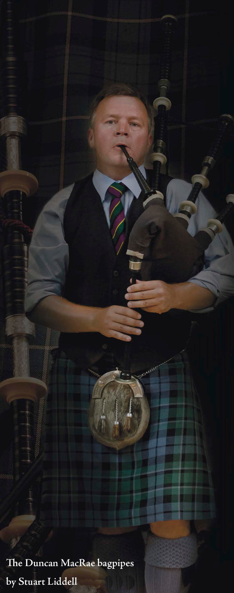 Duncan MacRae Highland Bagpipe by Stuart Liddell SL4
