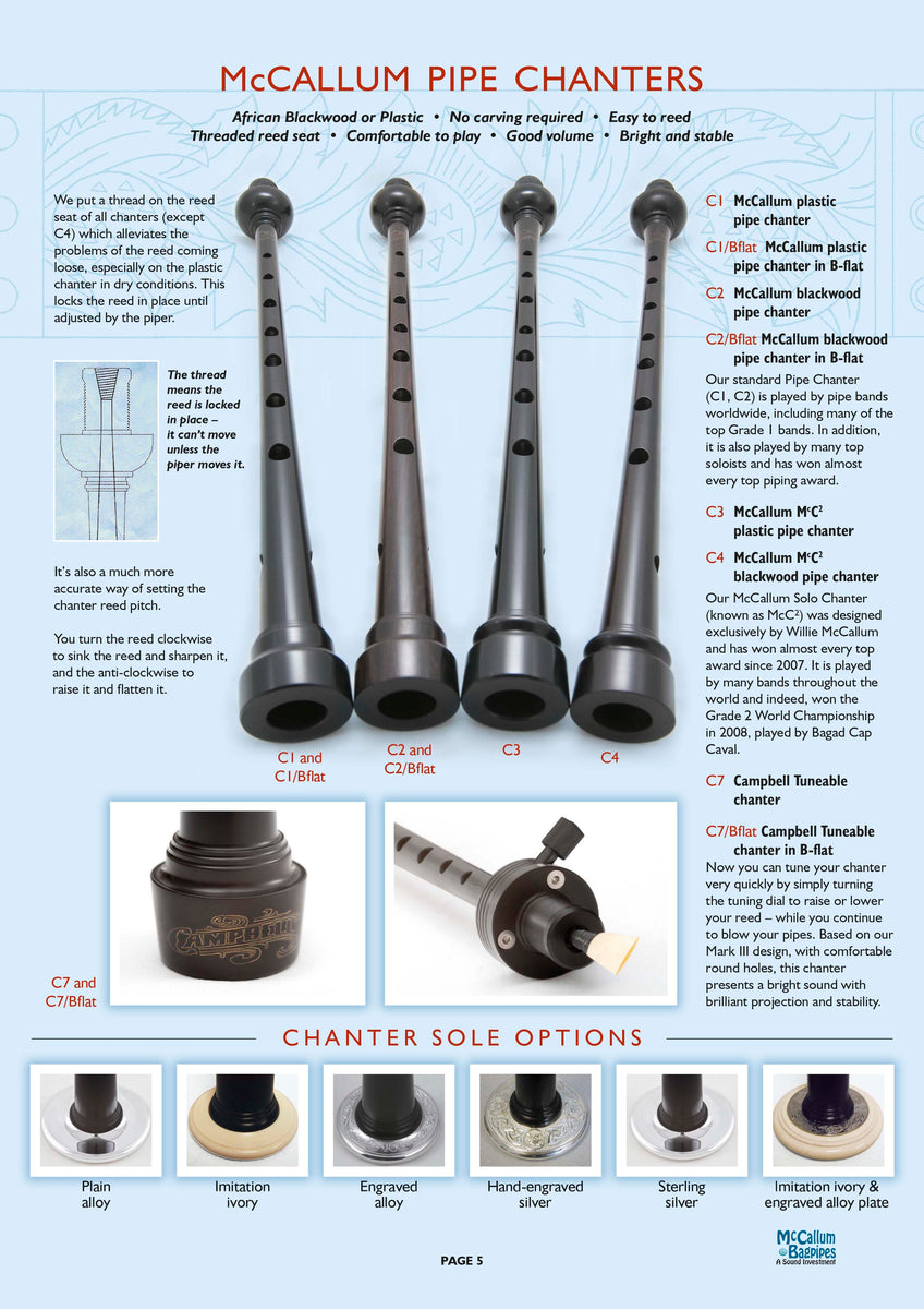 Practice & Pipe Chanters Dunaber Music