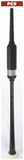 McCallum PC9 Blackwood/Plastic Chanter - pipe chanter size / engraved ferrule / imitation ivory sole